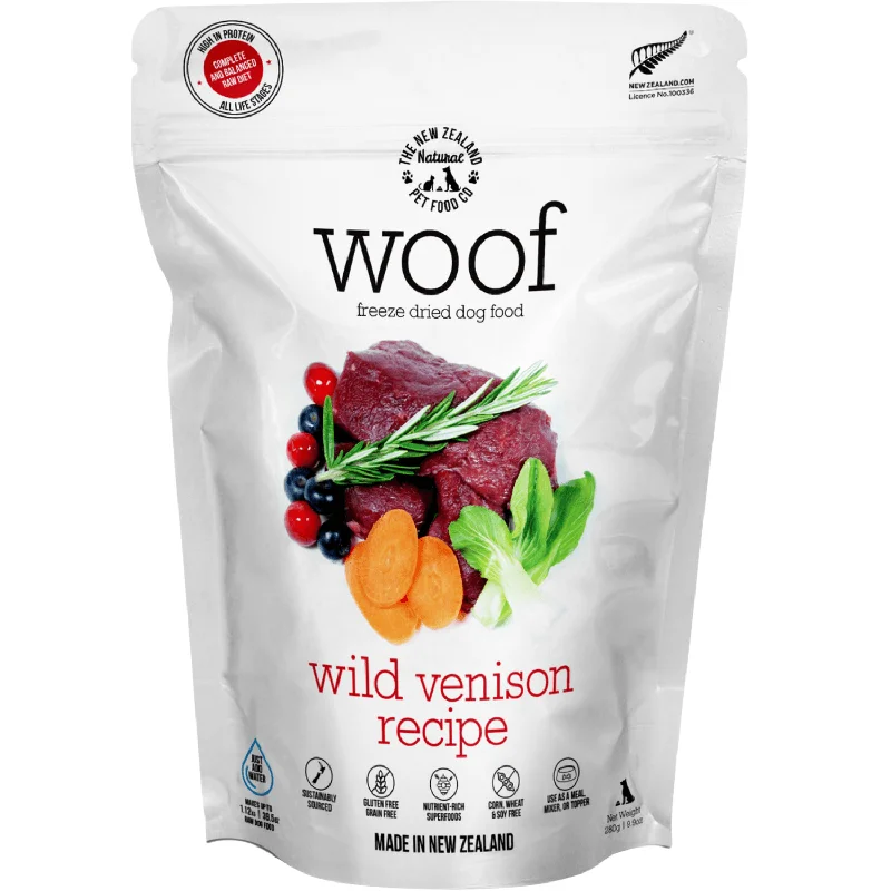 Freeze Dried Dog Food - Wild Venison Recipe