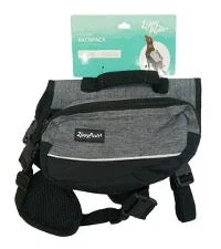 Zippy Paws Lightweight Adventure Backpack, Graphite