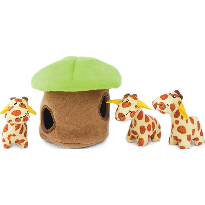 Zippypaws Burrow Giraffe Lodge Dog Toy