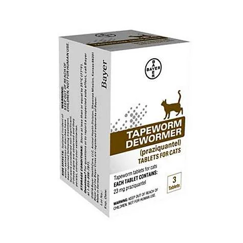 Bayer Tapeworm Dewormer for Cats