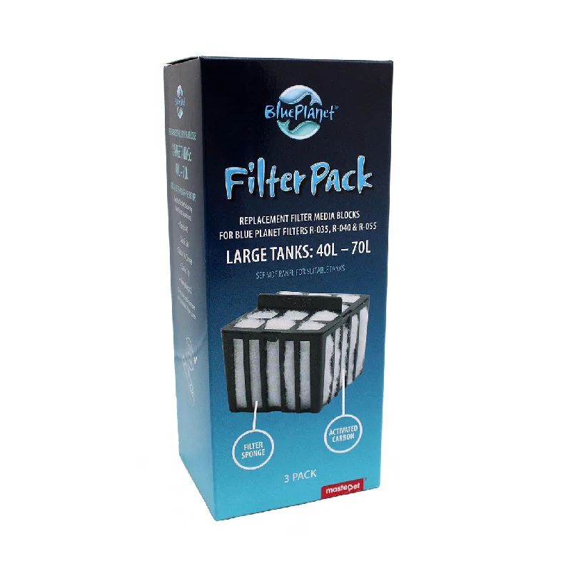 Blue Planet Filter Media 40-70L 3Pk