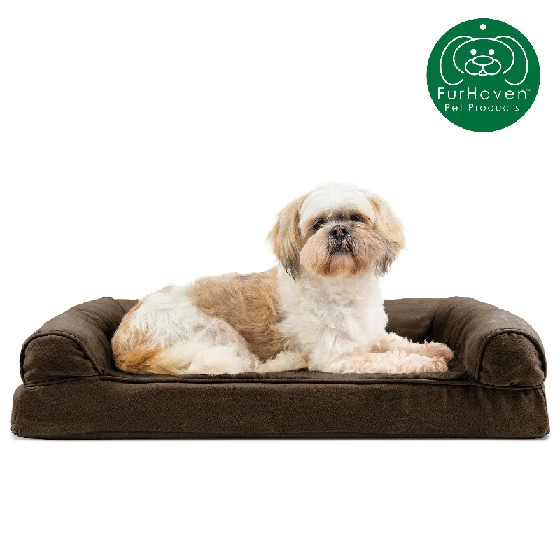 Convolute Ultra Plush Sofa-Style Pet Bed