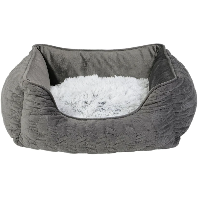 Dog & Cat Bed - Cuddler Bed Cosmos - Grey