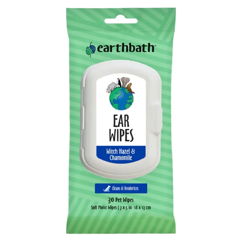 Dog & Cat Grooming Wipes - Ear Wipes - 30 ct