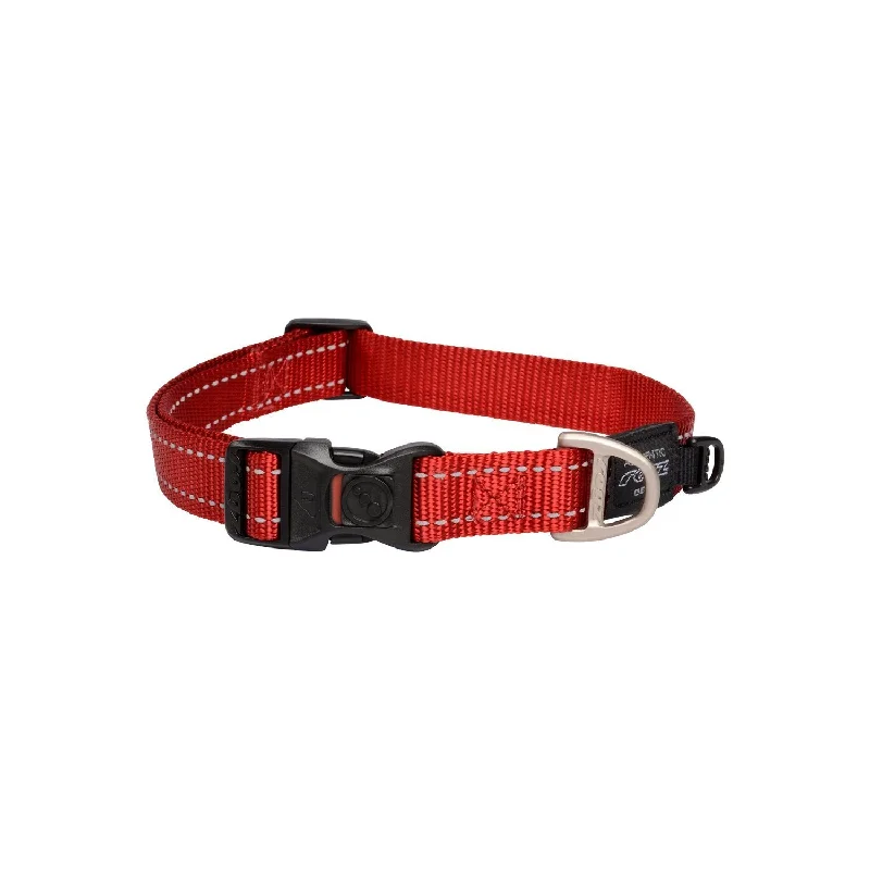 Rogz Classic Large Dog Collar Red