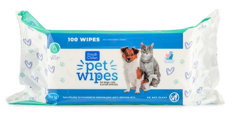 Fresh 'n Clean Pet Wipes, 100 ct