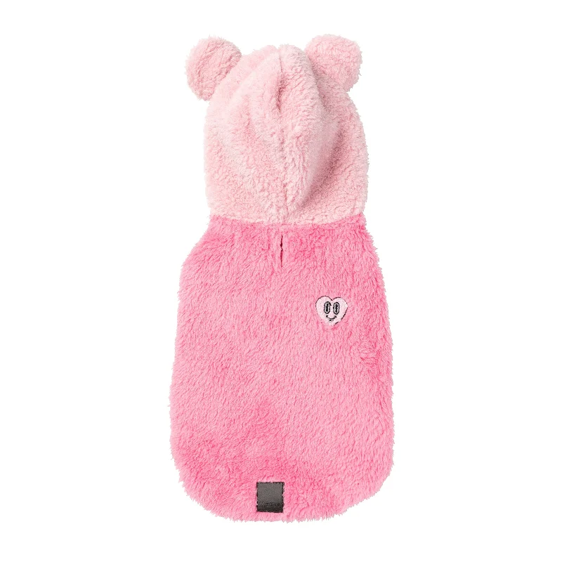 Fuzzyard Dog Apparel Winnie Hoodie Pink Size 2 XSmall***