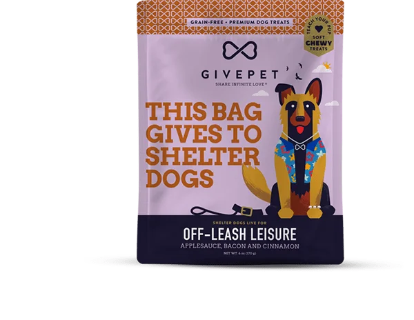 GivePet Off-Leash Leisure Grain-Free Premium Treats for Dogs