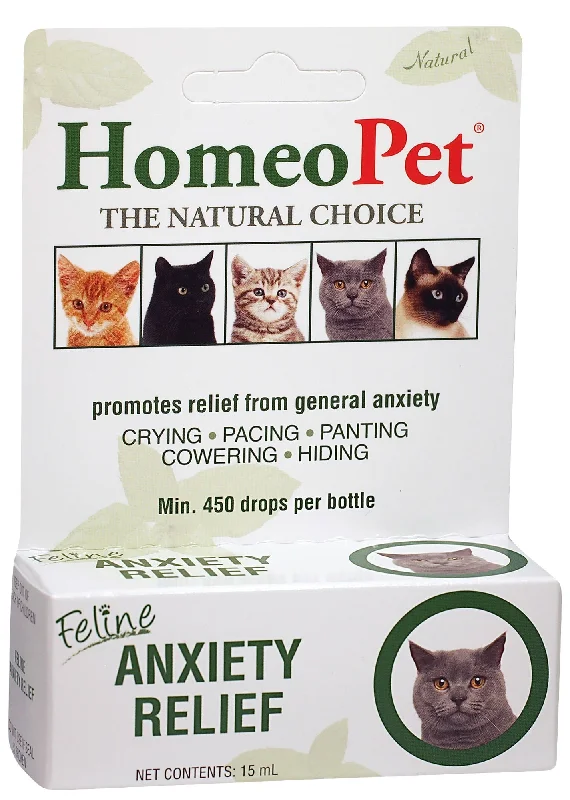 HomeoPet Anxiety Relief Feline, 15 mL