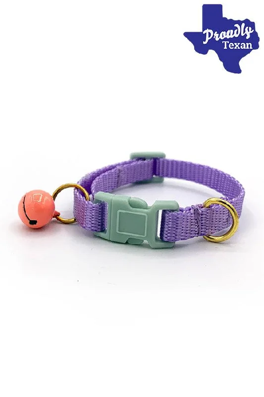 Major Darling Lilac Breakaway Cat Collar