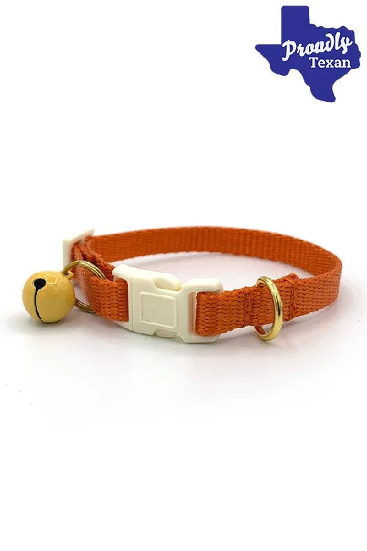 Major Darling Orange Breakaway Cat Collar