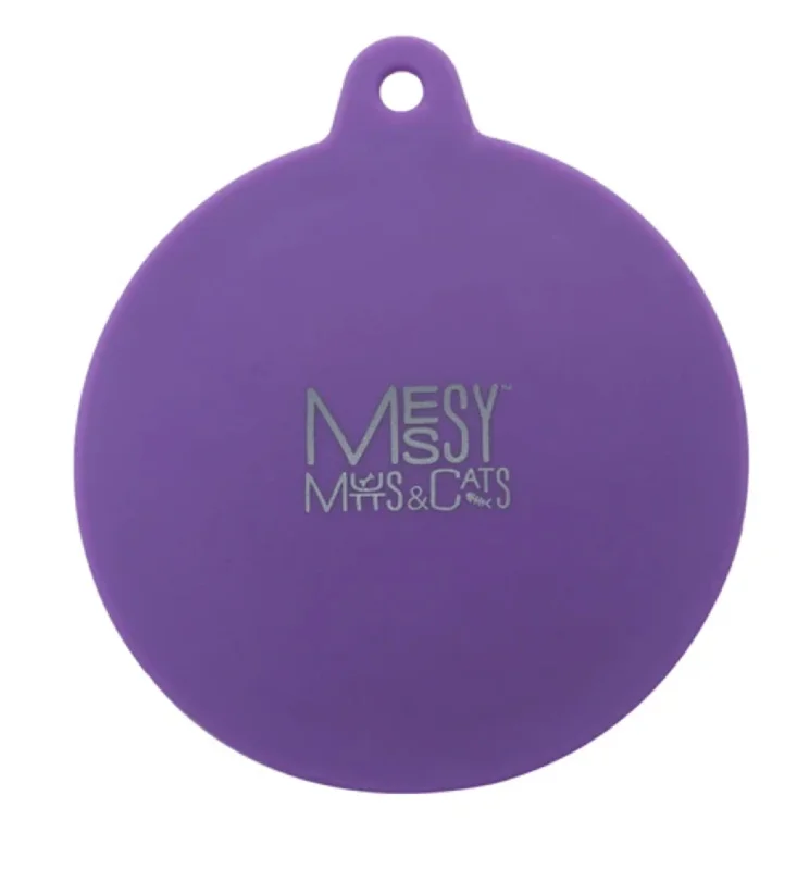 Messy Mutts Silicone Universal Can Cover-Purple