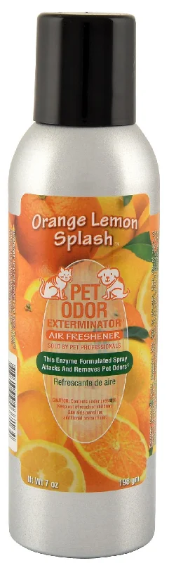 Pet Odor Exterminator Spray, Orange Lemon Splash, 7oz