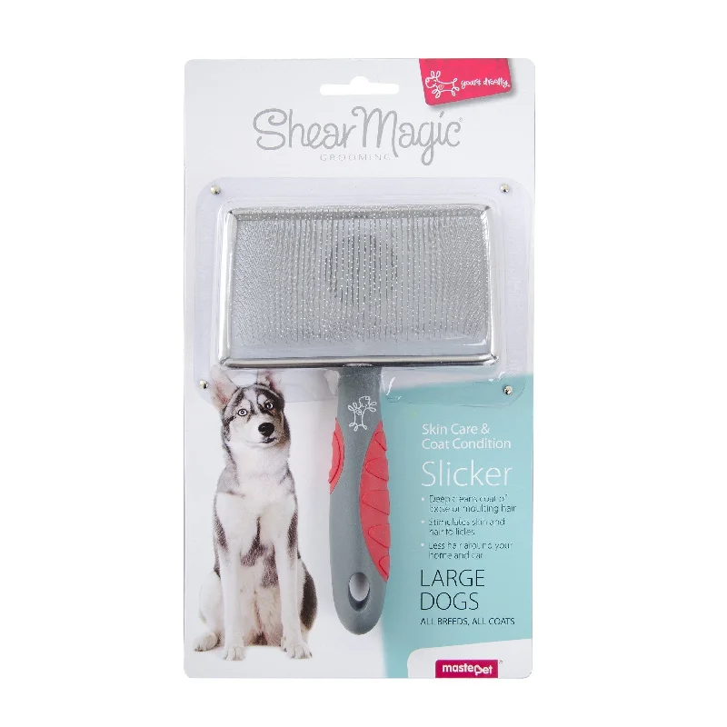 Yours Droolly Shear Magic Slicker for Large Dogs