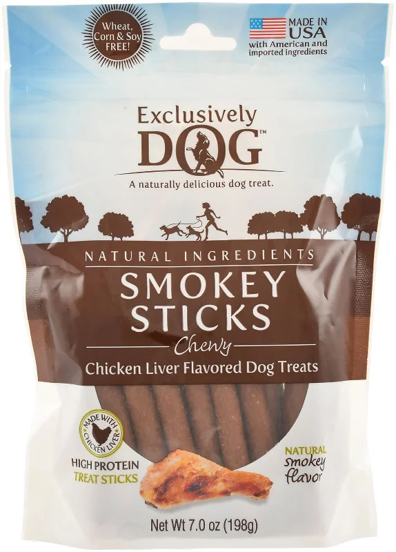 Smokey Sticks Chewy Chicken Liver Flavor Dog Treats