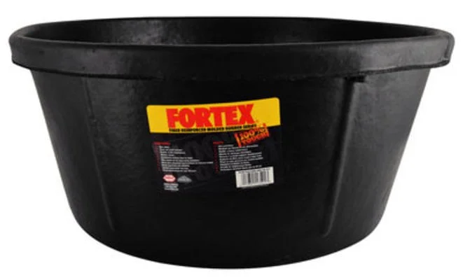 Rubber Utility Tub, 6-1/2 gal