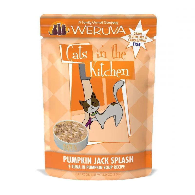 Weruva Cats In the Kitchen Pumpkin Jack Splash Single Pouches Wet Cat Food