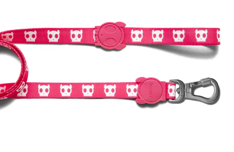 Pink Skull Leash